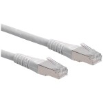 Roline 21.15.0830 RJ45 sieťové káble, prepojovacie káble CAT 6 S/FTP 0.50 m sivá dvojžilový tienený 1 ks; 21.15.0830