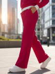 Dámske tepláky SANELIS fuchsiová FashionStreet AY0990 S