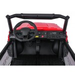 Mamido Detské elektrické autíčko PASSION 4x200W 24V červené