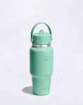 Hydro Flask Wide Mouth Travel Bottle with Flex Straw Cap (710 ml) Mermaid Green