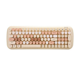 MOFII Candy BT béžová / Bezdrôtová klávesnica / Bluetooth / US Layout / 2x AAA (SK-646BT Beige)