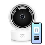 Niceboy ION Home Security Camera / Vnútorná IP kamera / 1080p / nočné videnie / 355 ° / WiFi / MicroSD (home-camera)