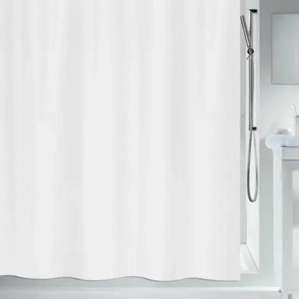 Spirella Primo sprchový záves 180 x 180 cm biely/polyester (7610583180636)