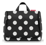 Toaletná taška Reisenthel Toiletbag XL Dots White