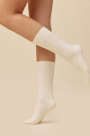 Ponožky - bavlnené SOCK SW/069 krém 35/38