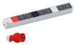 BACHMANN 800.0111 / Napájací panel / 1U / 6x C19 / 3x16A vidlica / 3 m (800.0111)
