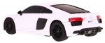 RASTAR Auto na diaľkové ovládanie R / C Audi R8 Rastar 1:24 biele