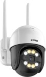ZOSI Kamera vonkajšia IP ZOSI C289 WiFi 3MP Pan Tilt IP66 + karta microSD 32GB