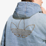 Mikina adidas Denim Padded Jacket Indigo Denim L