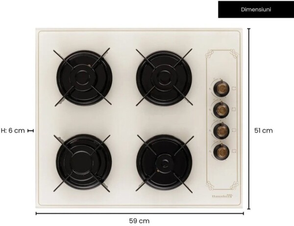 Hausberg BERVIN DIS TICARET LTD STI HAUSBERG HB-570RST Dujinė kaitlentė