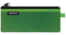 Leitz Wow zelená / Dvojité textilné vrecko / Veľkosť L / Sieťovina, nylon / 230 × 150 mm (40130054)