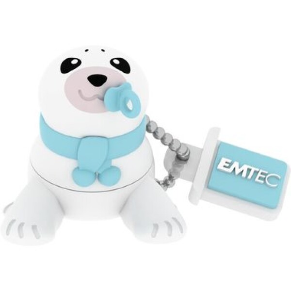 Emtec Emtec Baby Seal pamięć USB 16 GB USB Typu-A 2.0 Modrý, Biely