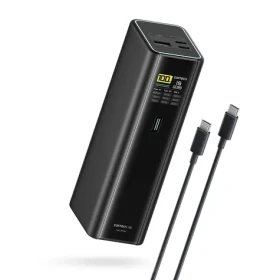 Cuktech PB200U čierna / Powerbanka / 210 W / 20000 mAh / 2x USB-C + USB-A / TFT displej