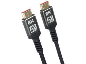PremiumCord Ultra HDMI 2.1 8K 1m / Kábel HDMI / 4K 120Hz / 48 Gb/s / pozlátené konektory (kphdm21b1)