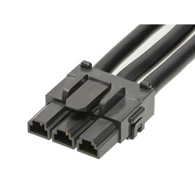 Molex zástrčkový konektor na kábel Počet pólov 3 Raster (rozteč): 10.00 mm 369240303 1 ks Bulk; 369240303