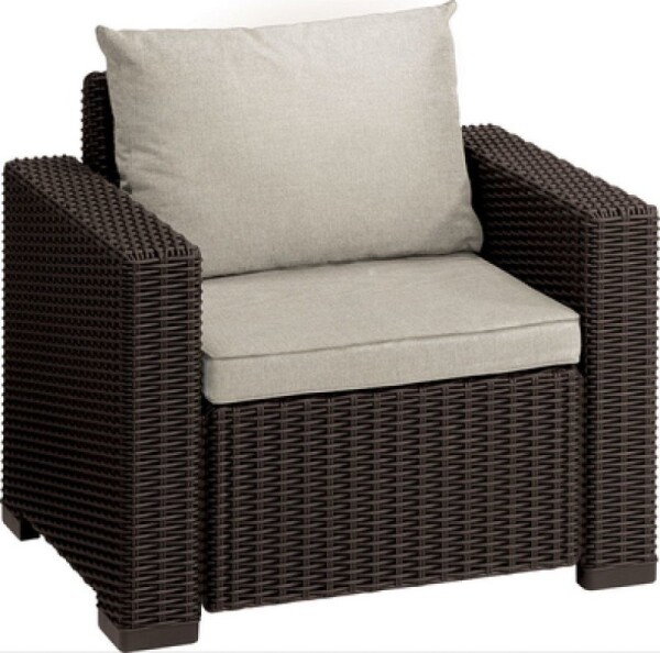 Keter CALIFORNIA CHAIR (2x) Brown