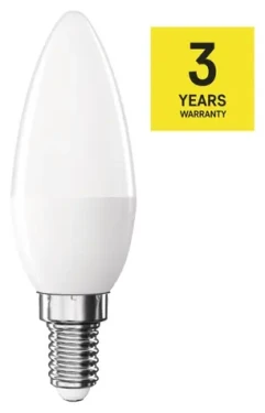 Emos Classic Candle 6,5 W E14 teplá biela / Žiarovka / náhrada za 60 W / 806 lm / energetická trieda E (1525731238)