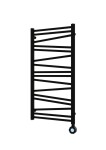 Radiátor elektrický SAT Lilon 97,5x50 cm čierna matná SATRALI975500EBL SATRALI975500EBL