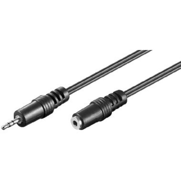 PremiumCord Kábel predlžovací Jack 2.5mm- Jack 2.5mm M/F 2m (4040849504587)