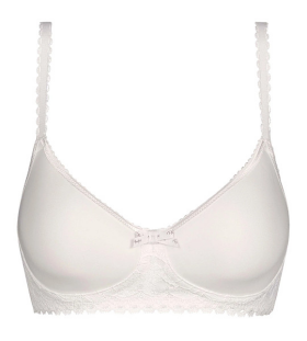 Dámska podprsenka s kosticami PLAYTEX WIREFREE PADDED BRA - PLAYTEX - biela 90 B
