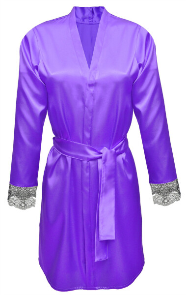 DKaren Housecoat Gina Violet Violet