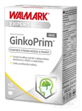 WALMARK GinkoPrim max 60 tabliet