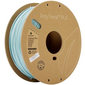 Polymaker 70942 PolyTerra vlákno pre 3D tlačiarne PLA plast Nižší obsah plastov 1.75 mm 1000 g bridlicová sivá 1 ks; 70942