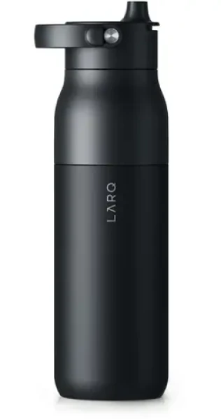 LARQ PureVis 2 680ml Obsidian black / nerezová samočistiaca fľaša na pitie / UV sterilizácia (BWOB068A)