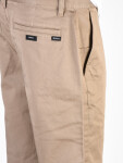 RVCA WEEKEND STRETCH DARK KHAKI pánske plátené kraťasy