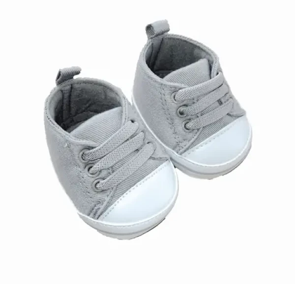 Antonio Juan 92004-12 Topánočky pre bábiku - tenisky sivé