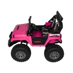 Mamido Elektrické autíčko Extreme Sport 4x4 s premenlivou veľkosťou ružové