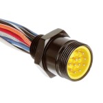Molex upravený zástrčkový konektor pre senzory - aktory, 1300150076, 1 ks; 1300150076