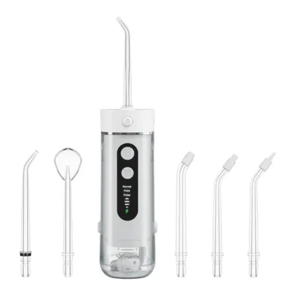 TrueLife AquaFloss Mini M50 biela / ústna sprcha / 180 ml / 3 režimy (TLCFMAFMM50WA)