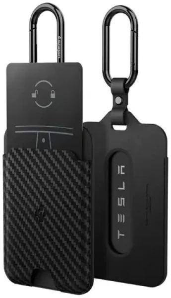 Spigen TESLA Card Holder púzdro pre karty TESLA 2 ks čierna (ACP08794)