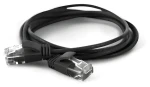 Wantec 7318 čierna / Patch kábel / Cat6a U/UTP / RJ-45 / 7 m (7318)