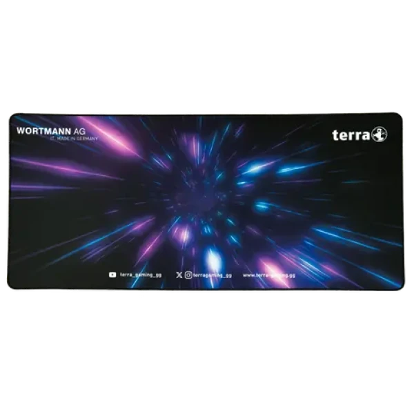 TERRA Mousepad XXL PURE Gaming fialová / Herná podložka pod myš / 900x400x3mm
