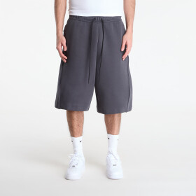 Mikina Nike Tech Men's Oversized Fleece Shorts Anthracite/ Black XXL