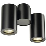 SLV ENOLA B 151830 nástenné svetlo GU10 50 W čierna; 151830