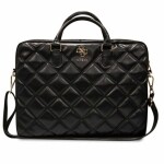 Guess Guess Quilted 4G Computer Bag - Taška na notebooka 15" / 16" (Čierny)