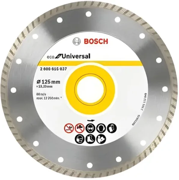 BOSCH Diamantový kotúč 115 mm TURBO ECO / Rezný kotúč / priemer 115 mm (2608615036)