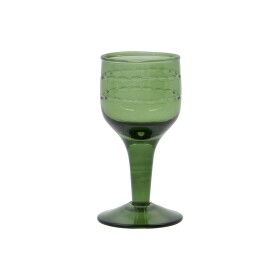 House Doctor Likérový pohár Vintage Green 50 ml