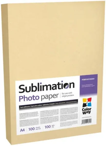 Colorway Fotopapier / Sublimačný / A4 / 100 g/m2 / 100 listov (PSM100100A4)