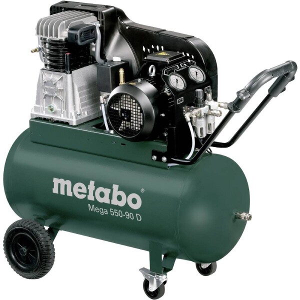 Metabo piestový kompresor Mega 550-90 D 90 l 11 bar; 601540000