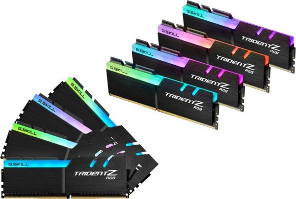 G.Skill Trident Z RGB, DDR4, 64 GB, 3600MHz, CL14 (F4-3600C14Q2-64GTZRA)