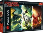 Trefl - Puzzle - Dungeons amp; Dragons: Honor among Thieves Legendary Monsters of Faerun