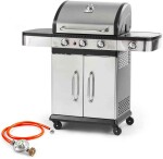 Fieldmann Grill plynový Fieldmann FZG3011 strieborný