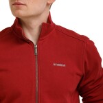 Bushman Pánska celozapínacia mikina Storn, burgundy XXXXL
