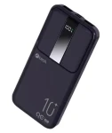 C-tech BATCT1341 22.5W 10000 mAh čierna / Power Bank / USB-A / USB-C / 5V 9V 12V (8594125014209)