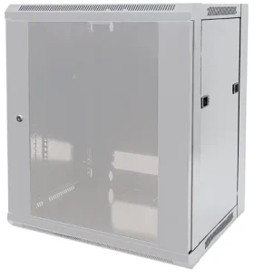 Intellinet Nástenný rozvádzač 9U 570x450 mm sivý / Rozvádzač / Flatpack / Nosnosť 60 kg / 19" (711784)