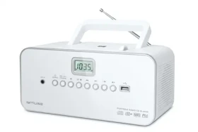 Muse M-28RDW biela / Rádio / AM / FM / 2W / CD / MP3 / USB (M-28RDW)